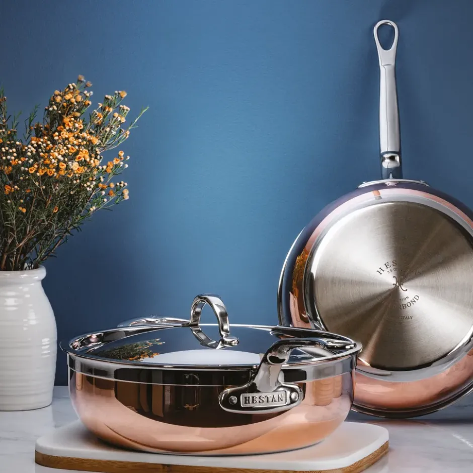 Hestan Copperbond essential traktööri pannu Ø24 cm, Kupari
