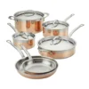 Hestan Copperbond pata- ja paistinpannusetti, 10 osaa