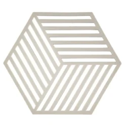 Hexagon pannunalunen, lämpimänharmaa