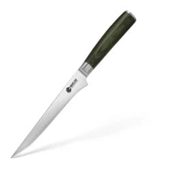 Hexclad luuveitsi damascus 15 cm, Hopea