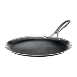Hexclad paistinpannu hybrid Ø30 cm, Rostfritt stål-musta