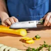 Hexclad Santoku 67-kerros Damaskus 18 cm, Vihreä