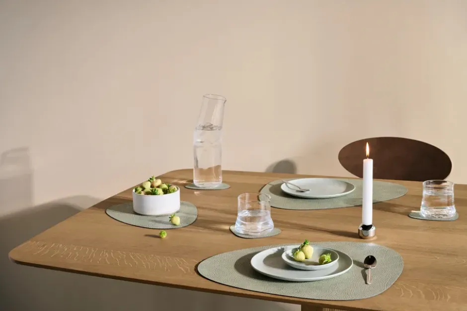 Hippo pöytätabletti curve M, Olive green