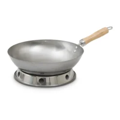 Hot Wok pöydänsuoja wok-pannulle Ø25,5 cm, Ruostumaton teräs