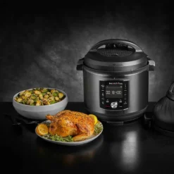 Instant Pot Pro Crisp monitoimikeitin 7,6 L, Musta