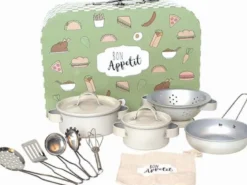 Jabadabado Köksset Bon Appetit med väska