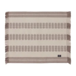 Jacquard raita pöytätabletti 40x50 cm, Beige