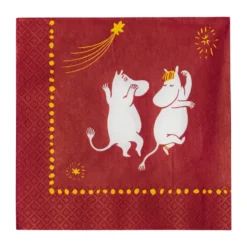 Juhlahetket muumi paperinen servetti 33x33 cm, 20-pakkaus
