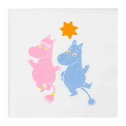 Juhla Muumi paperiservetit 33x33 cm 20-pack., Monivärinen