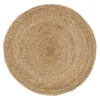 Jute Braided pöytätabletti Ø 38 cm, Luonnonvärinen