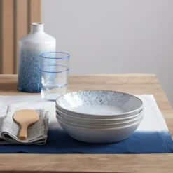 Kiln blue pasta lautanen 4-pack., Ø22 cm