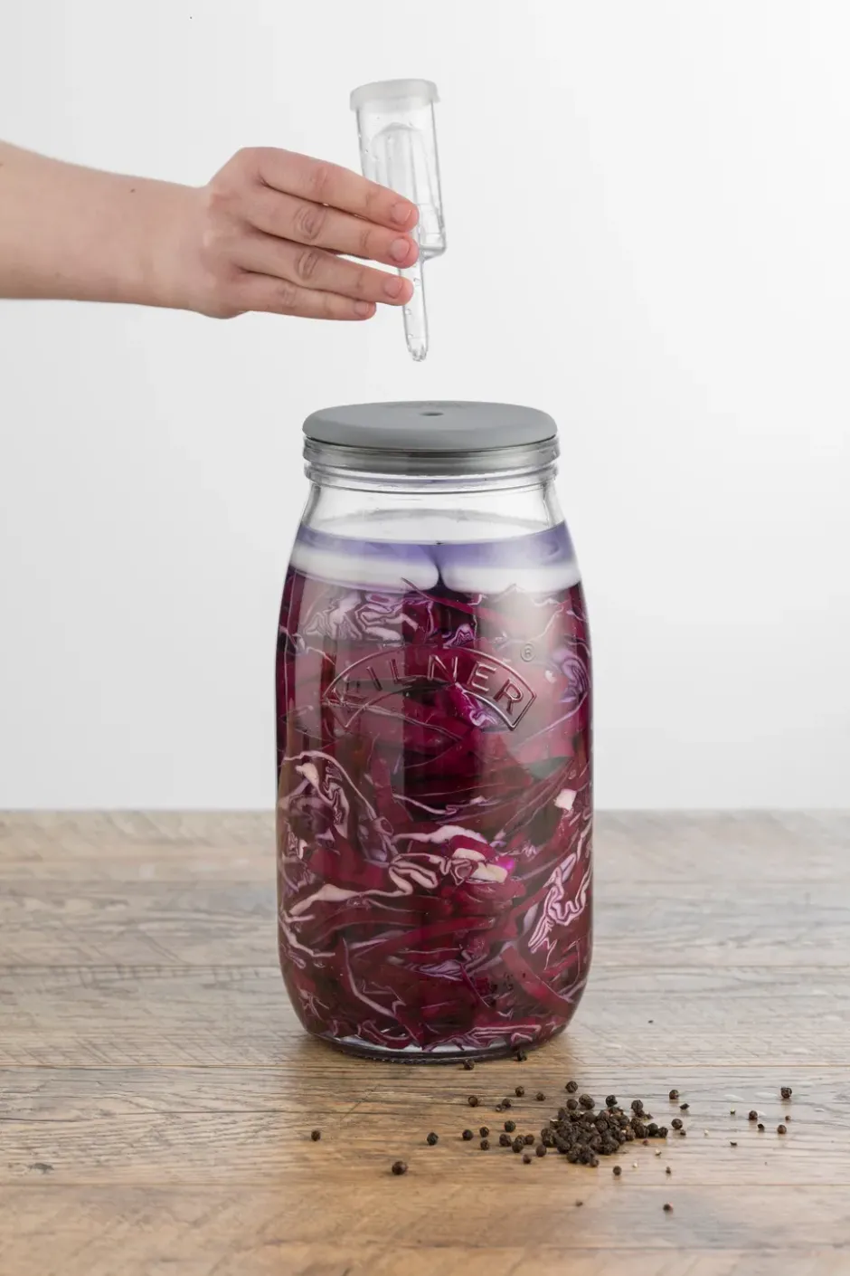 Kilner fermentointisetti 3 L, Transparent