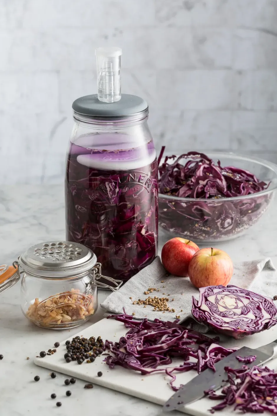 Kilner fermentointisetti 3 L, Transparent