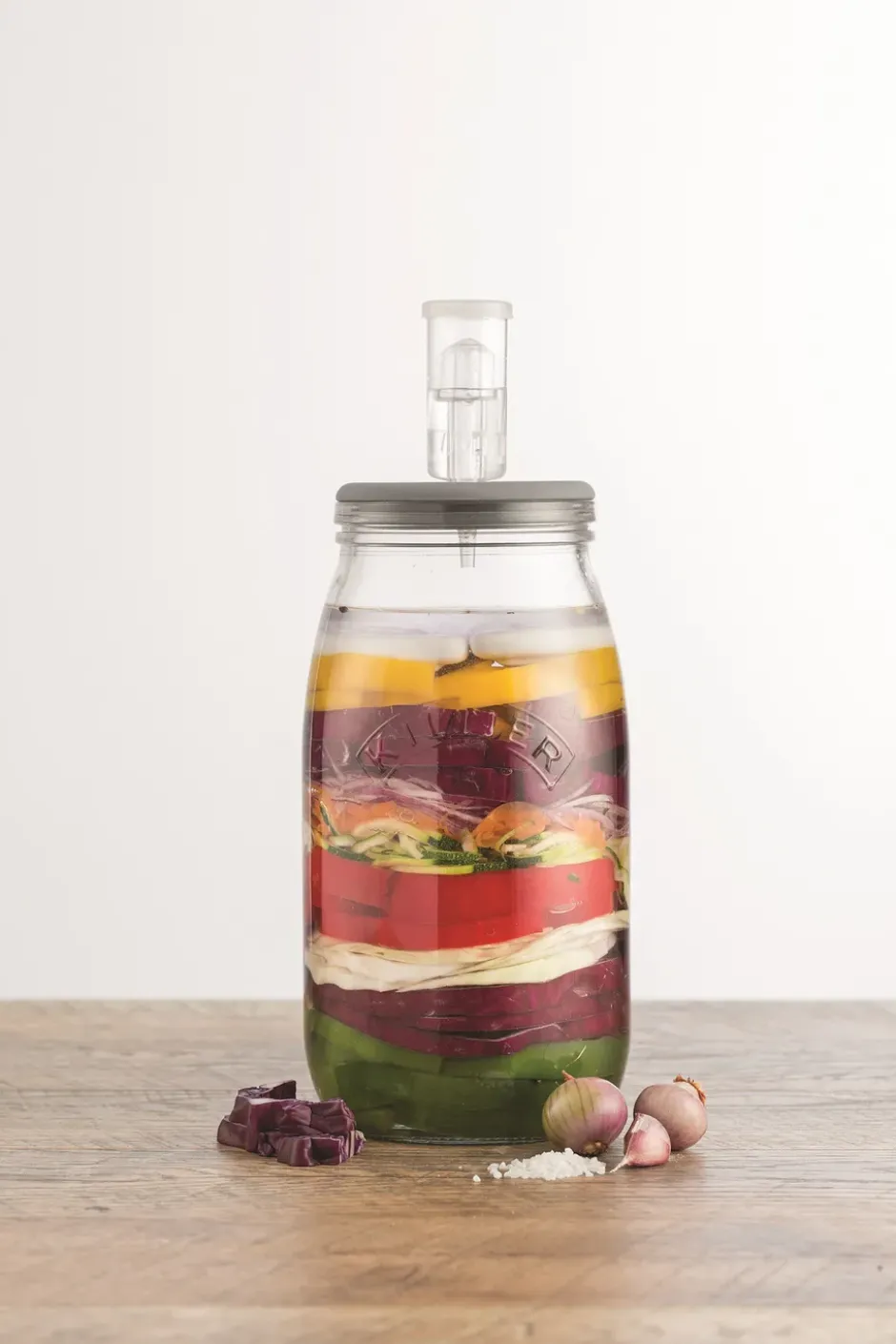 Kilner fermentointisetti 3 L, Transparent