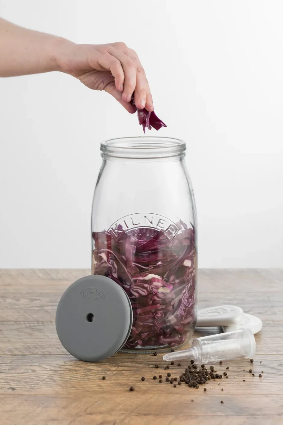 Kilner fermentointisetti 3 L, Transparent