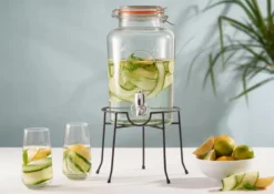 Kilner lasiastia hanalla 5 L, Transparent