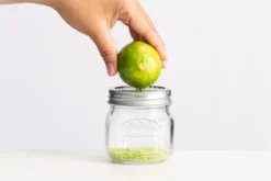 Kilner säilytyspurkki raastokannella, Hopea kirkas, 250 ml