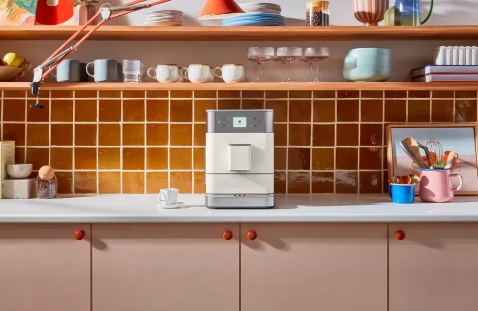 KitchenAid automaattinen espressokone KF6, Posliininvalkoinen
