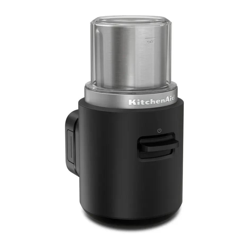 KitchenAid Go johdoton kahvimylly akulla, Black matte