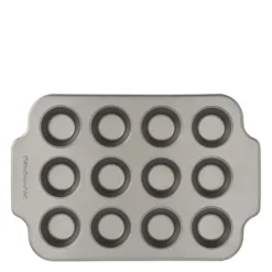 KitchenAid kakku-/muffinssivuoka, Ruostumaton teräs -harmaa