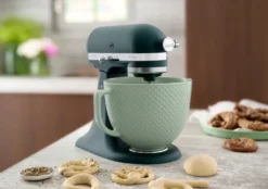 KitchenAid keraaminen kulho kahvalla 4,7 L, Dew drop