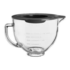 KitchenAid lasikulho kannella 4,7 L, Kirkas