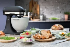 KitchenAid leipäkulho kannella 4,7 L, Grey