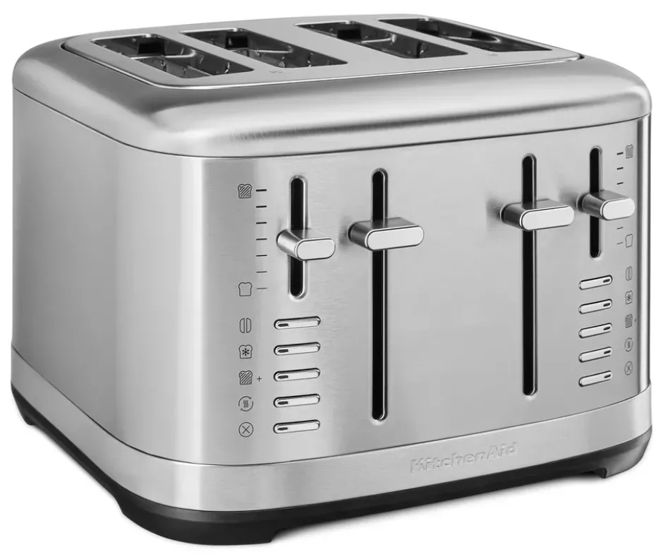 KitchenAid leivänpaahdin 4 viipaletta, Stainless steel