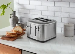 KitchenAid leivänpaahdin 4 viipaletta, Stainless steel