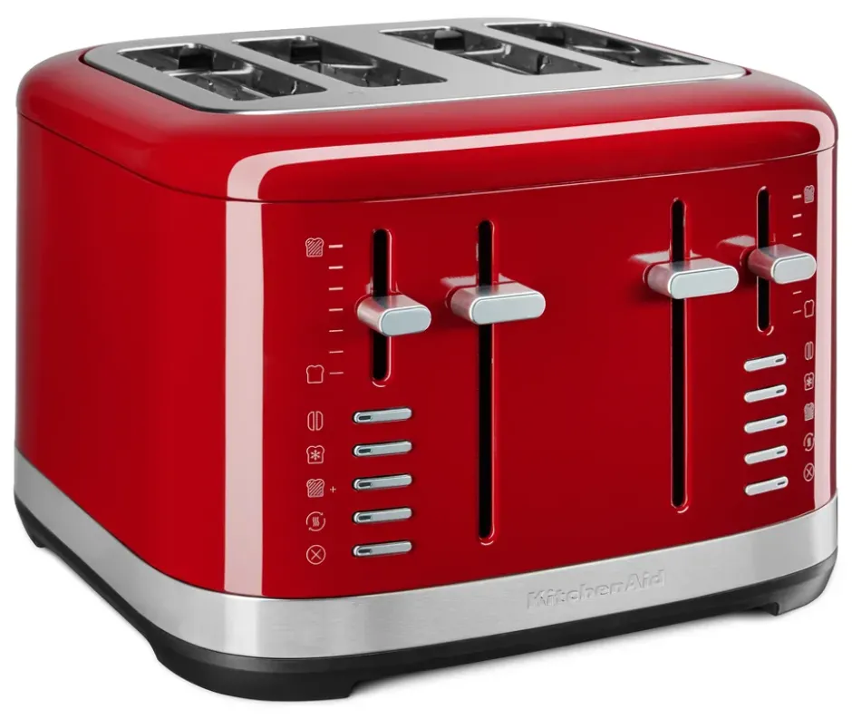 KitchenAid leivänpaahdin 4 viipaletta, Empire red
