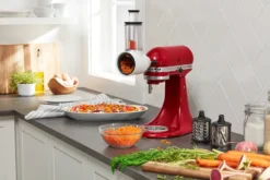 KitchenAid lisävarustesetti vihannesleikkuriin, Stainless steel