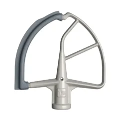 KitchenAid litteä vatkain silikonireunalla suuri, Silver