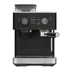 KitchenAid puoliautomaattinen espressokone jauhimella, Cast iron black