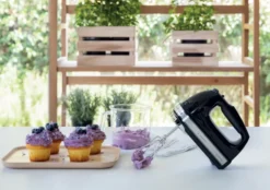 KitchenAid sähkövatkain 9 nopeutta 85W, Onyx black