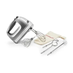 KitchenAid sähkövatkain 9 nopeutta 85W, Contour silver