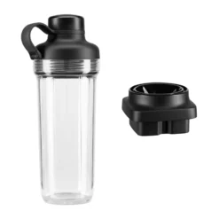 K400+K150 kannellinen säiliö terillä 500 ml, Transparent