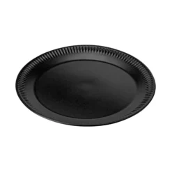 Knabstrup ruokalautanen musta, 19 cm