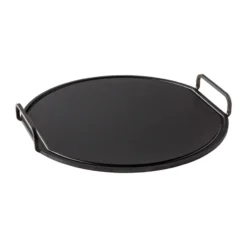 Kockums-paistolevy, Musta, pyöreä, Ø35 cm