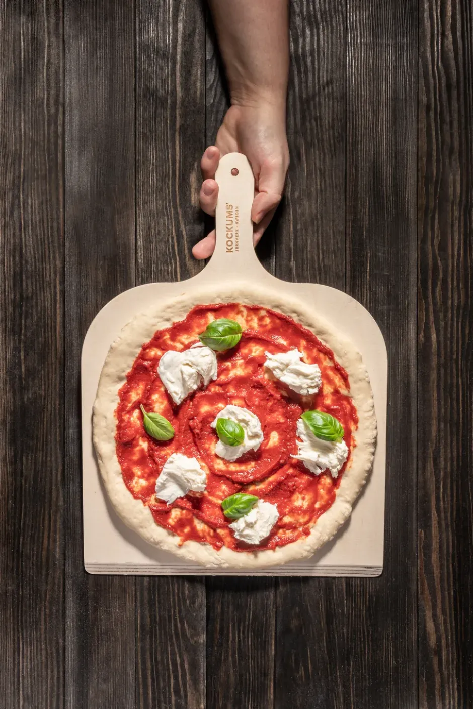 Kockums pizzaspade 29x40 cm, Vaneri