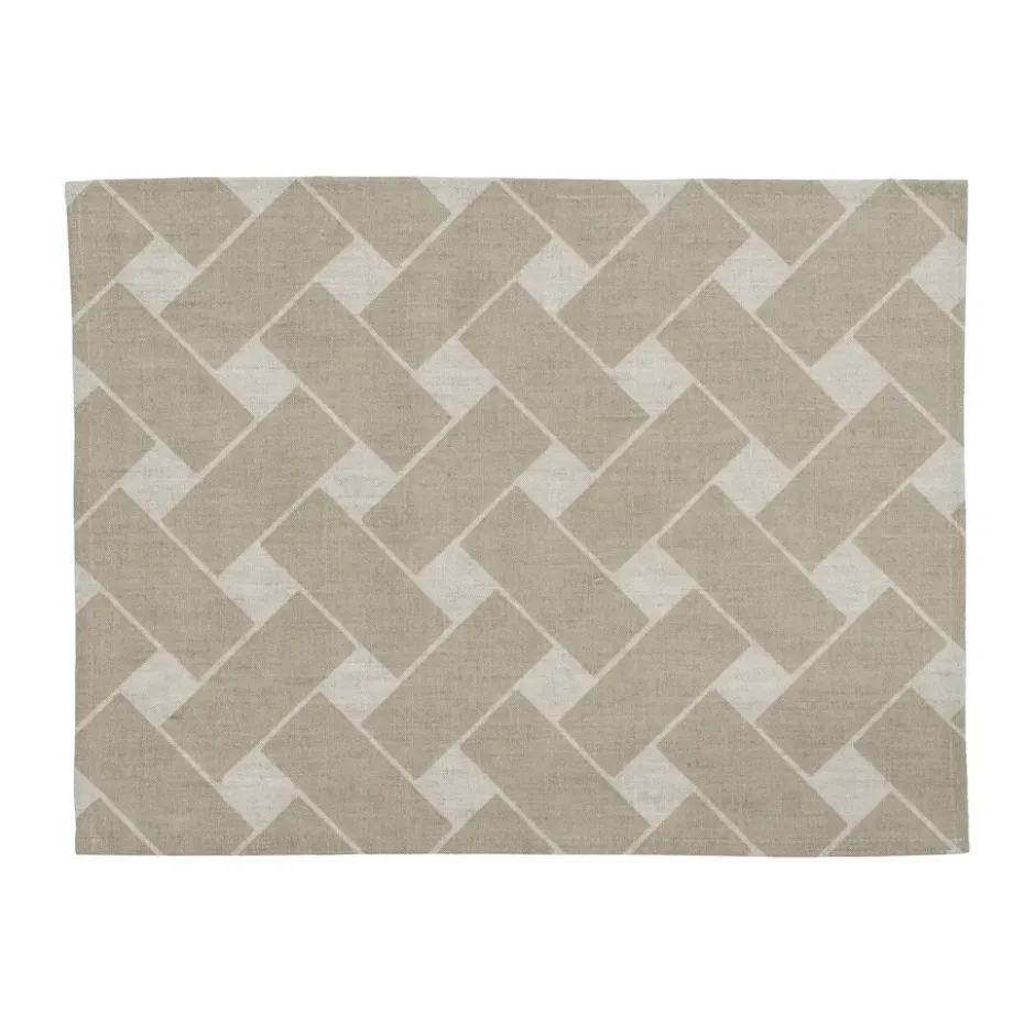 Kori XL pöytätabletti 34x45 cm 2-pack, Nature-taupe