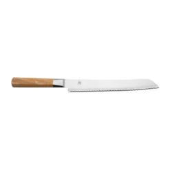 Koya 4000FC leipäveitsi 23 cm, Damaskus-ruskea pakkapuu