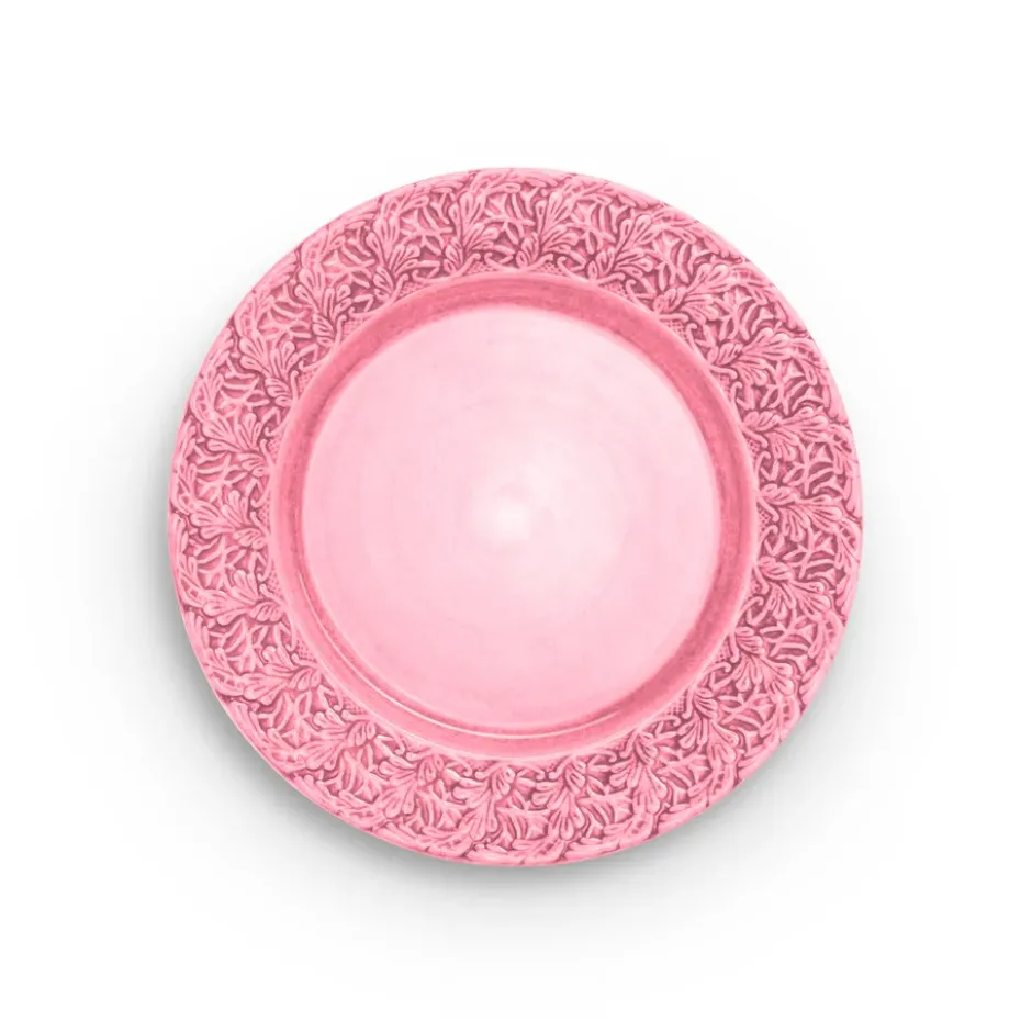 Lace-lautanen 25 cm, Roosa