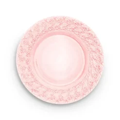 Lace-lautanen 32 cm, Vaaleanroosa
