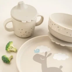 Lalee foodie lasten astiasarja, 3 osaa, Hiekka