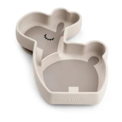 Lalee Stick&Stay lastenlautanen 13,5x18 cm, Hiekka
