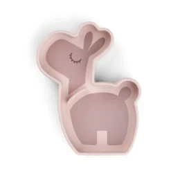 Lalee Stick&Stay lastenlautanen 13,5x18 cm, Puuteri