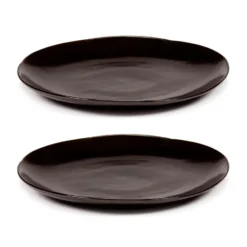 La Mère lautanen XL Ø27 cm 2 kpl, Dark brown