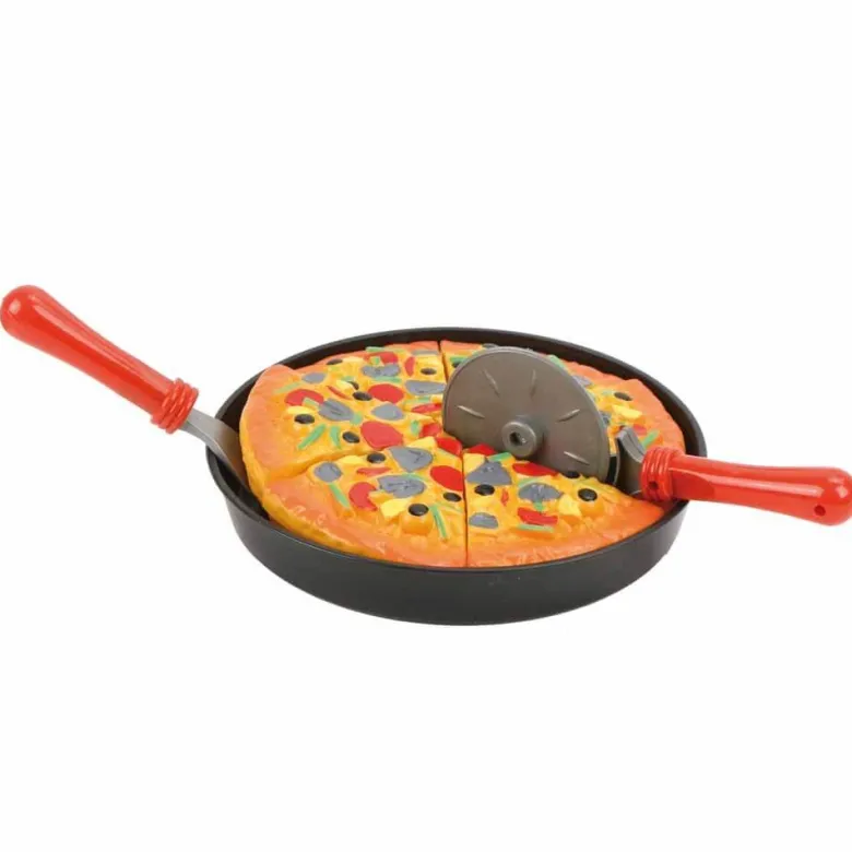 Lekmat pizza för att leka kock
