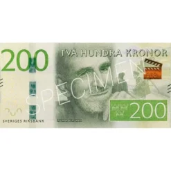 Leksakspengar 200-kronor sedel 100 st