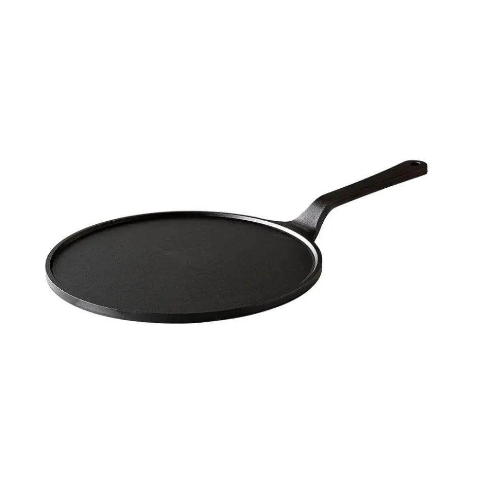 Lettupannu 24 cm, Musta
